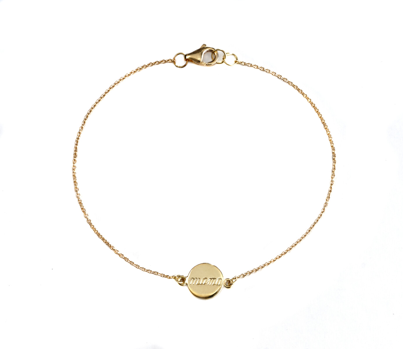 18kt Gold mama bracelet – ANNE ZELLIEN